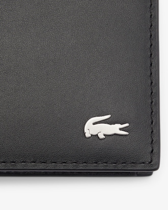 Mittelgroße Brieftasche FG aus Leder mit Schlüsselhalter