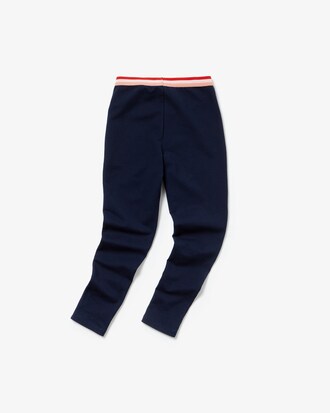 M&auml;dchen Leggings mit Trikolore-Motiv und elastischem Bund