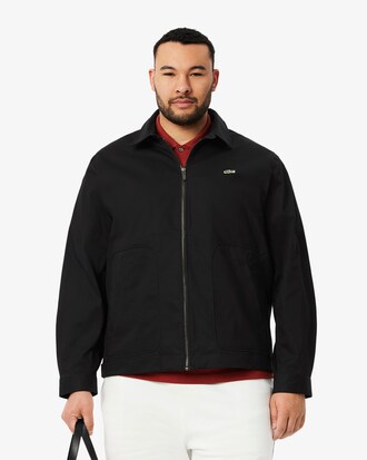 Kurze, wasserabweisende Sportjacke aus Baumwolle