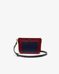 Damen CHANTACO Tasche aus Piqu&eacute;-Leder mit Colorblocks