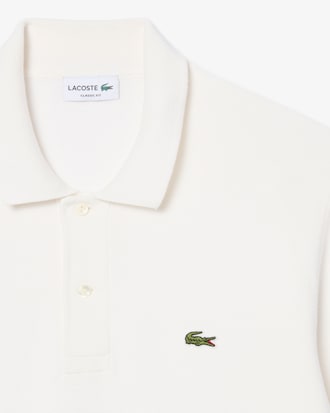 Classic Fit-Polohemd aus Strick mit langen &Auml;rmeln