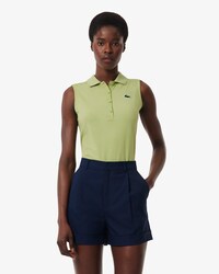 Golf-Polohemd aus Stretchgewebe mit UV-Schutz, Slim Fit