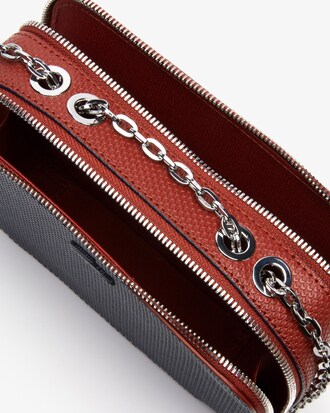 Damen CHANTACO Ledertasche aus zweifarbigem Piqu&eacute;