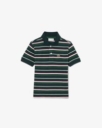 Polohemd aus Petit Piqu&eacute; mit Kontraststreifen