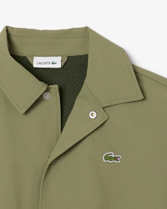 Jacke aus Taft mit Krokodil-Druck