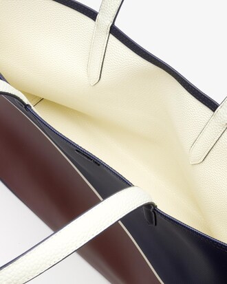 Damen ANNA wendbare Colourblock Tote Bag mit Beutel