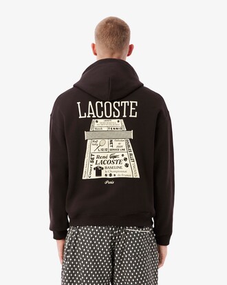Loose Fit-Hoodie mit Print
