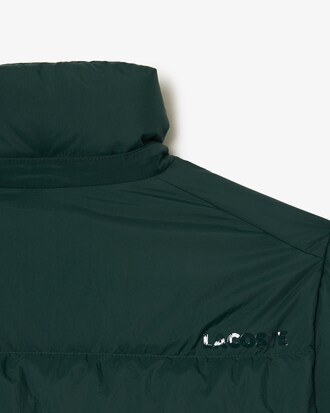 Relaxed Fit-Daunenjacken aus Wolle mit Kapuze