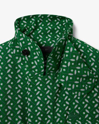 Regular Fit-Hemd Runway aus Satin mit Print