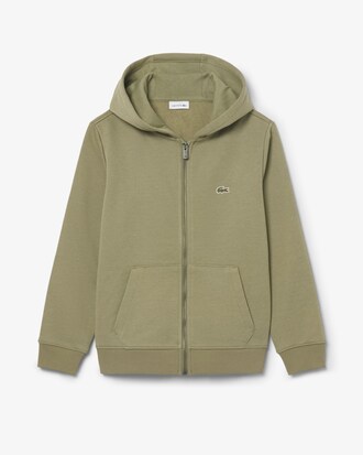 Unisex-Sweatshirt aus Fleece mit Rei&szlig;verschluss