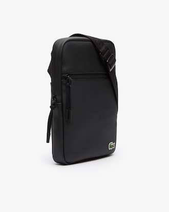 Men's L.12.12 Concept Coated Petit Piqué Canvas Flat Zip Bag