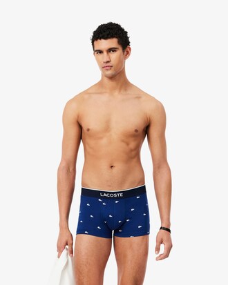 3er-Pack Trunks aus Stretchmaterial mit Druck