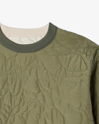 Wendbares Oversized-Sweatshirt mit Stickerei