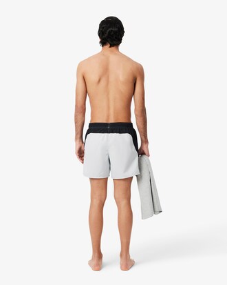 Badehose mit Colorblock-Design