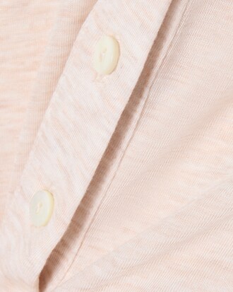 Slim Fit-Polohemd aus weichem Jersey mit langen &Auml;rmeln