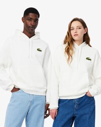 Loose Fit-Hoodie mit Akzent-Badge