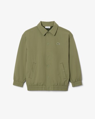 Jacke aus Taft mit Krokodil-Druck