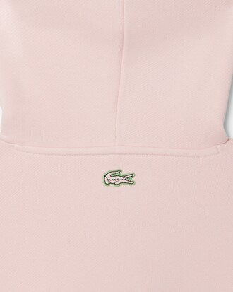 Hoodie aus Fleece mit Print