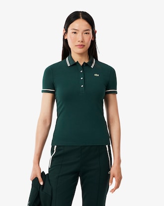 Slim Fit-Polohemd L.12.D mit Einfassung
