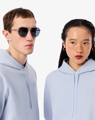 Hoodie mit tiefgepr&auml;gtem Branding