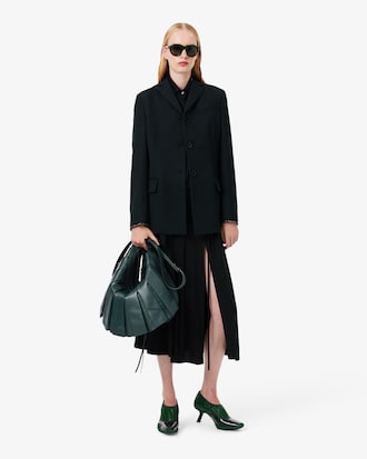 Hobo-Tasche Lenglen XL Runway aus Wildleder