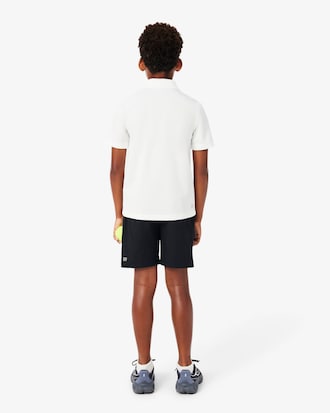 Sportshorts aus Diamant-Taft