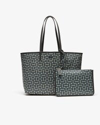 Damen Tote Bag aus Baumwoll-Canvas mit Monogramm