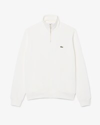 Sweatshirt aus Interlock mit hohem Kragen und Rei&szlig;verschluss