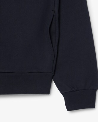Hoodie mit Rei&szlig;verschluss und Colorblock-Design