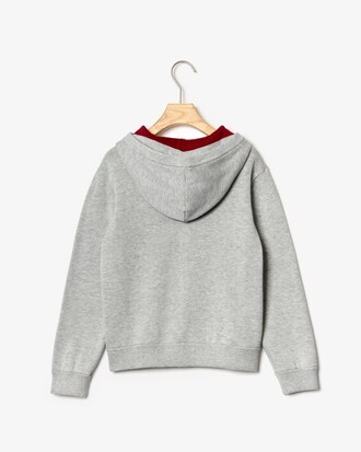 Wendbare Jungen-Jacke mit Kapuze