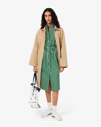 Relaxed Fit-Hemdkleid aus Popeline