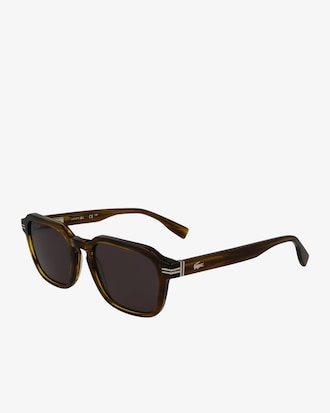 Rechteckige Acetat-Sonnenbrille The Line