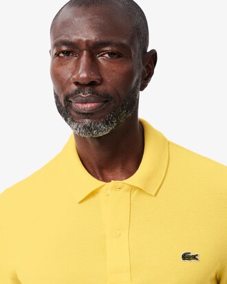 Slim Fit-Polohemd L.12.12 aus Piqu&eacute;