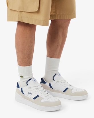 Herren-Sneakers T-Clip Set aus Leder