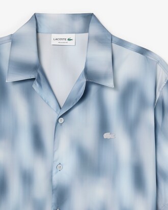 Relaxed Fit-Hemd mit kurzen &Auml;rmeln und Print