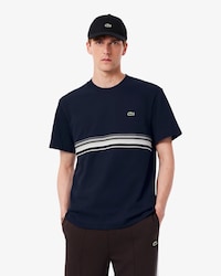 T-Shirt mit Streifenband, hergestellt in Frankreich