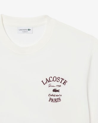 T-Shirt aus Baumwolljersey mit Stickerei