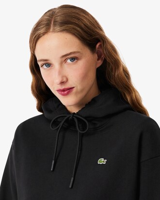 &Uuml;bergro&szlig;er Hoodie aus Fleece