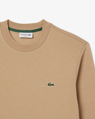 Sweatshirt aus Fleece mit Rundhalsausschnitt