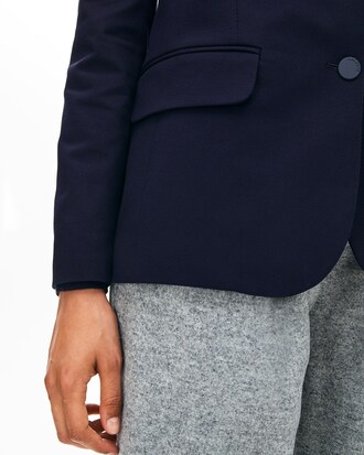 Damen Baumwollblazer mit Stretch