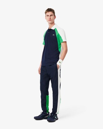 Sport-Trainingshose mit Colorblock-Design