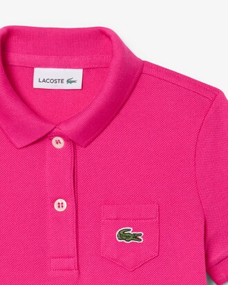 Polokleid aus Piqu&eacute;