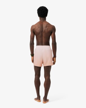 Kurze Badehose mit Ombré Druck