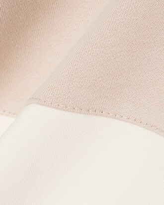 Fleece-Sweatshirt mit Colorblock-Design