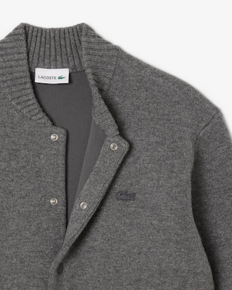 Bomberjacke aus Merinostrick