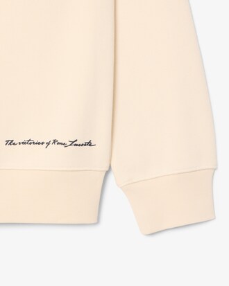 Sweatshirt aus Fleece mit grafischem Print