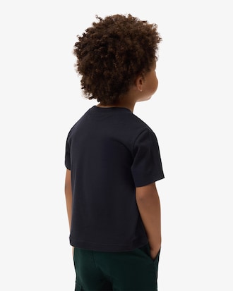 T-Shirt aus Baumwolle mit Colorblock-Design