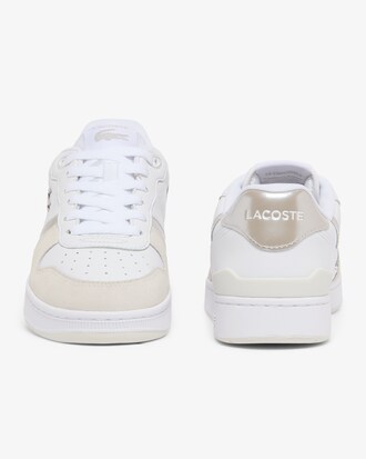 Damen-Sneakers T-Clip Set aus Leder