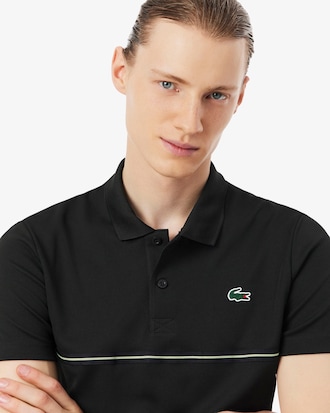 Sport-Polohemd mit Print und Ultra-Dry-Technologie