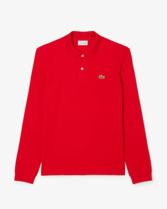 Classic Fit-Polohemd L.12.12 mit langen Ärmeln